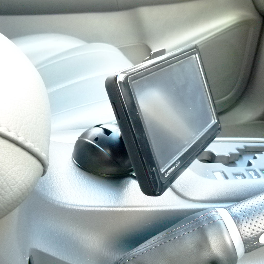 ZS Stick Anywhere Multi Surface Suction Car Dashboard Mount for the Garmin Nuvi 1490TV Europe (SKU 31213)
