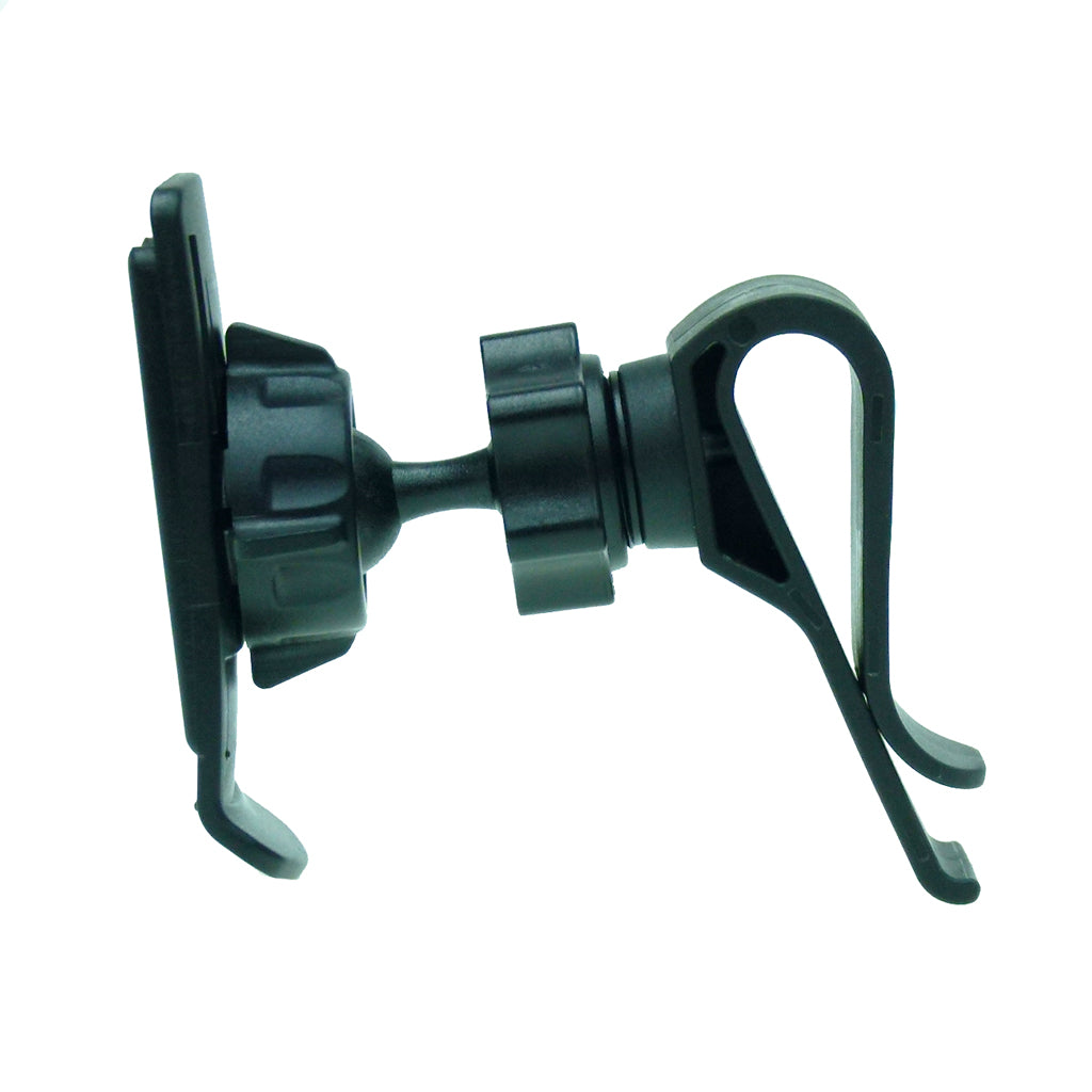 Golf bag clip mount with Compact Garmin Approach G3 holder (sku 30083)