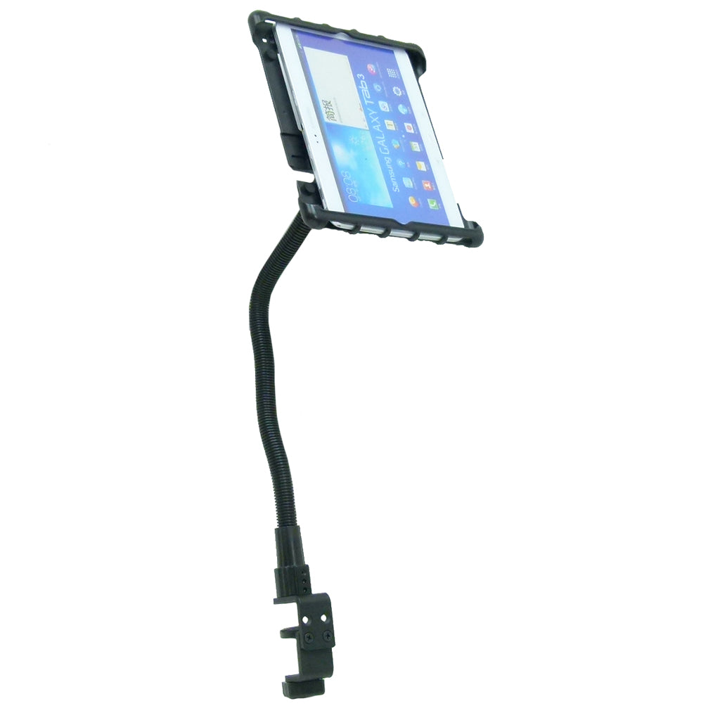 Heavy-Duty 22" Gooseneck Tablet Table Clamp Mount with Spring Loaded Holder fits Samsung Galaxy Tab 3 (sku 36321)