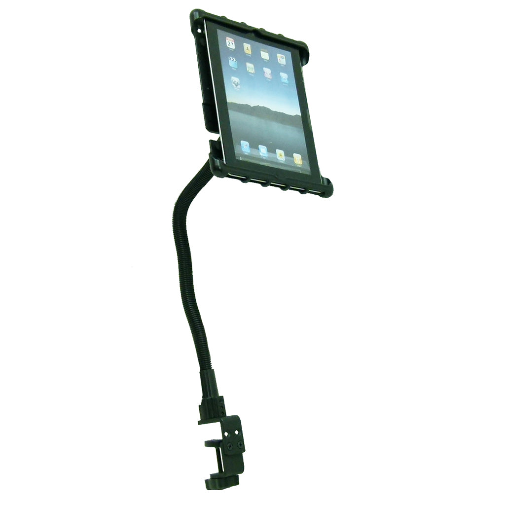 Heavy-Duty 22" Gooseneck Tablet Table Clamp Mount with Spring Loaded Holder fits Apple iPad 2 (sku 36315)