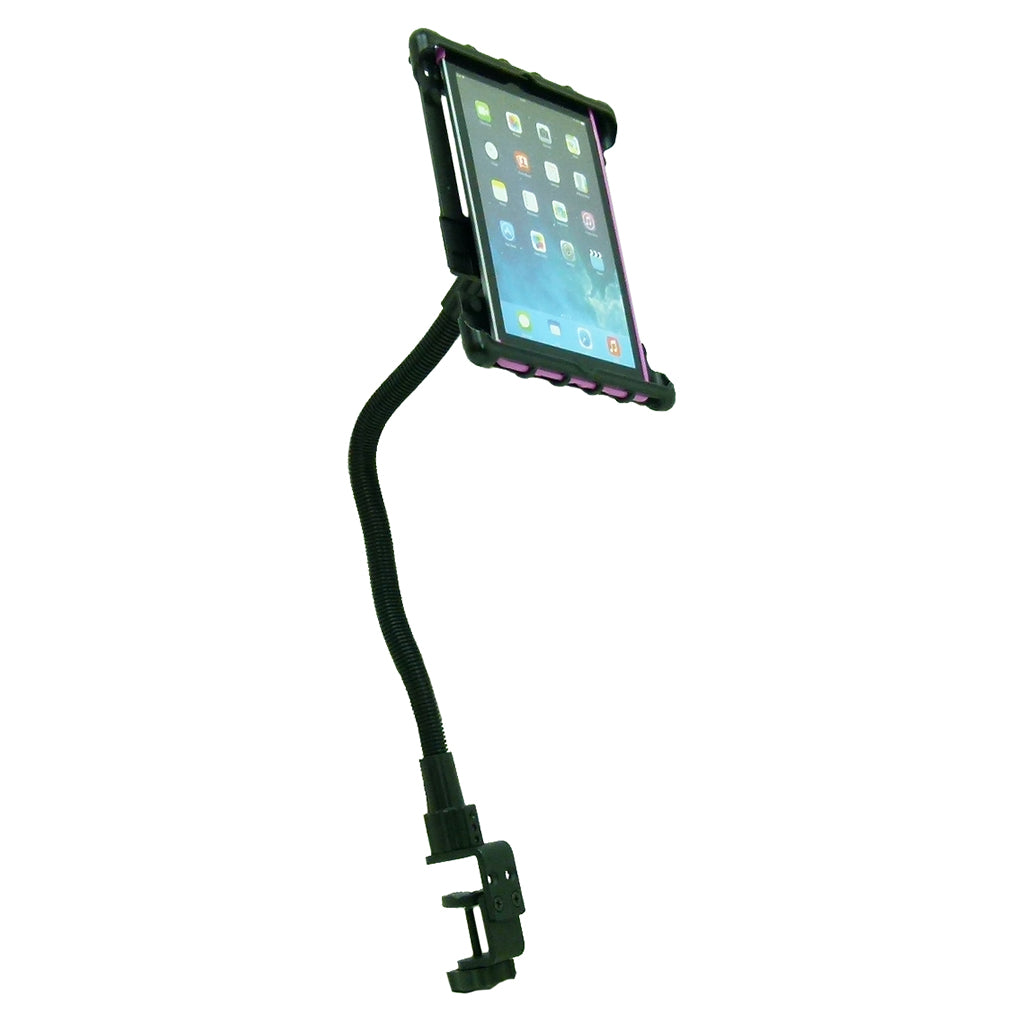 Heavy-Duty 22" Gooseneck Tablet Table Clamp Mount with Spring Loaded Holder fits Apple iPad Air (sku 36318)