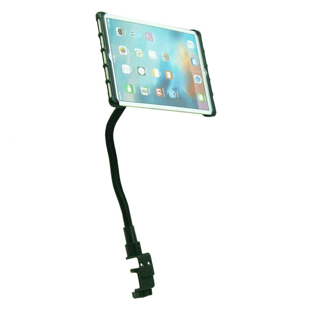 Heavy-Duty 22" Gooseneck Tablet Table Clamp Mount with Spring Loaded Holder fits Apple iPad Pro 10.5" (sku 42864)