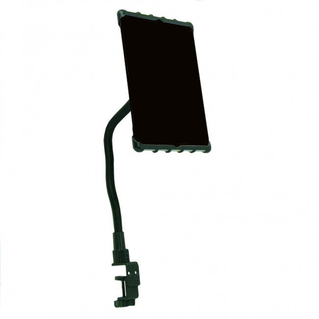 Heavy-Duty 22" Gooseneck Tablet Table Clamp Mount with Spring Loaded Holder fits Apple iPad Pro 11" (2018) (sku 43141)