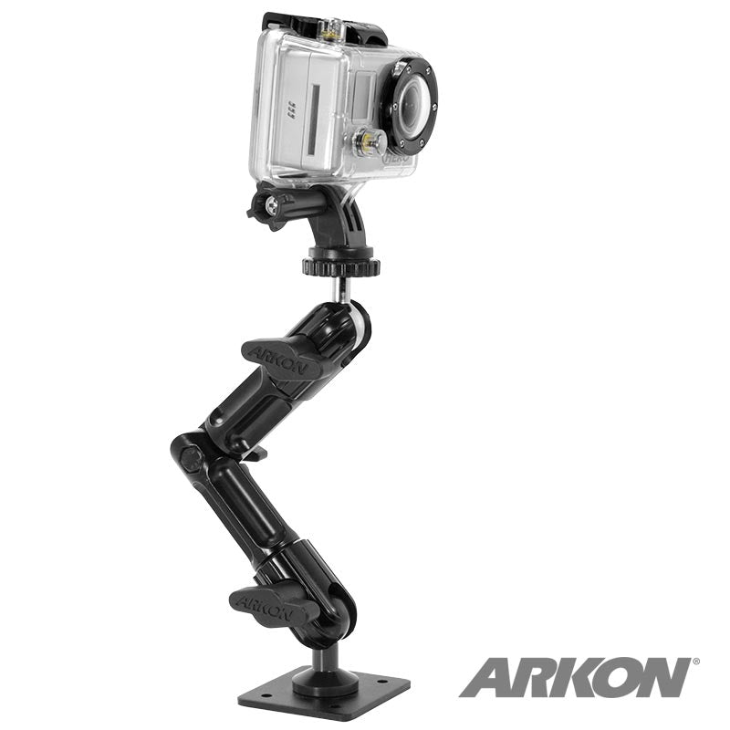 Arkon GPHD006 Heavy-Duty Wall Mount with Multi-Angle Arm for GoPro HERO Action Cameras (sku 36733)