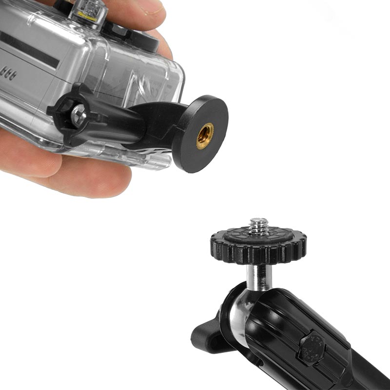 Arkon GPHD007 Heavy-Duty Adjustable Clamp Mount for GoPro HERO Action Cameras (sku 36706)