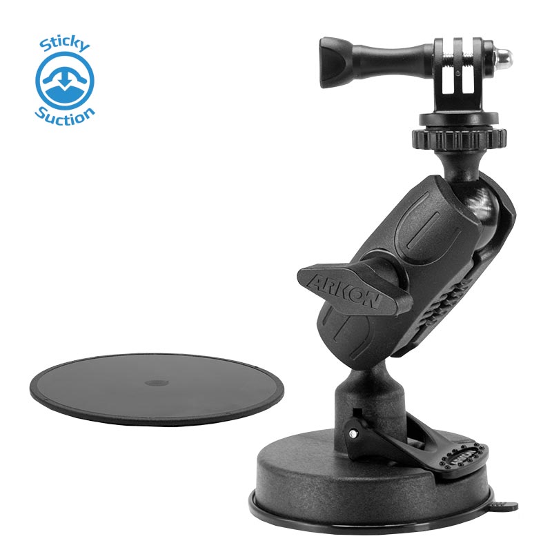 Arkon GPRMS079 Heavy-Duty Sticky Suction Mount for GoPro HERO Action Cameras (sku 41088)