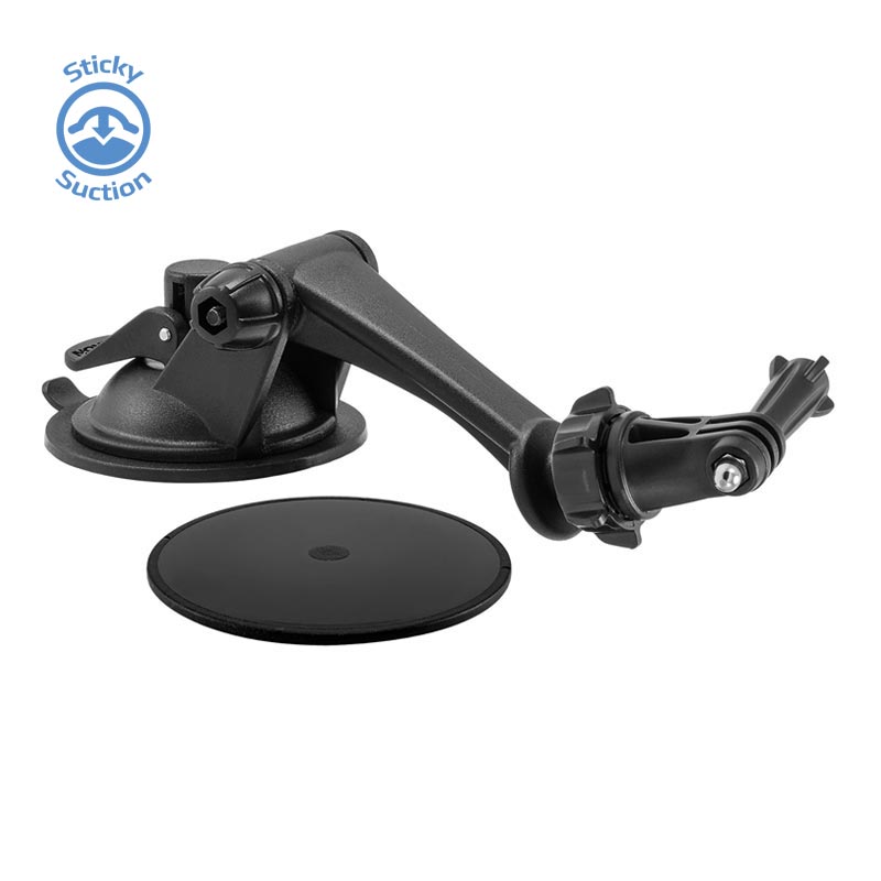 ARKON TW Broadcaster Sticky Suction Windshield or Dash Car Mount for GoPro HERO Live Streaming on Periscope GP179 (sku 34438)