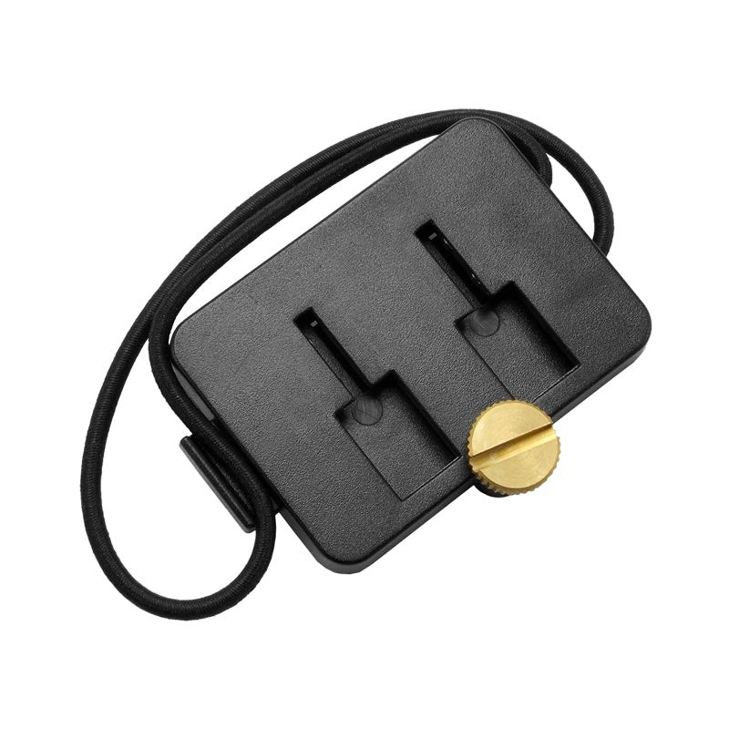 Arkon&amp;apos;s APLSSTRAP Dual T-Slot to Dual T-Tab Elastic Securing Strap and Long Screw Handlebar Mount Adapter (sku 41252)