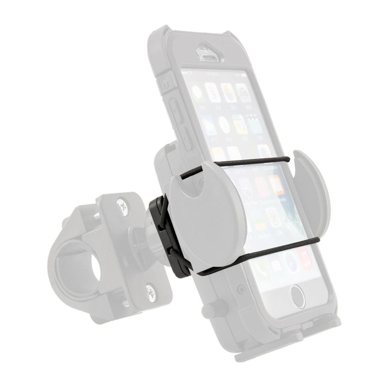 Arkon&amp;apos;s APLSSTRAP Dual T-Slot to Dual T-Tab Elastic Securing Strap and Long Screw Handlebar Mount Adapter (sku 41252)