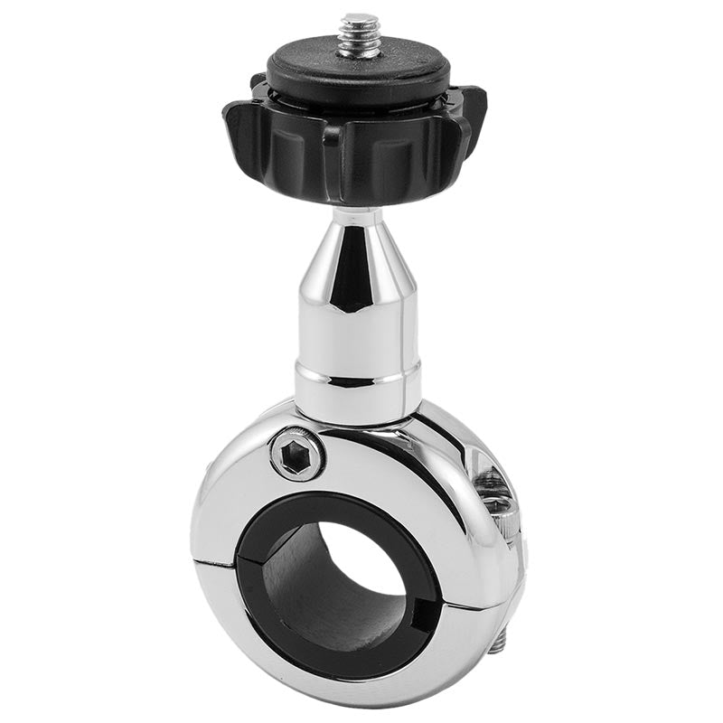 Arkon MC2CCAM Motorcycle Handlebar Camera Mount - Chrome Aluminium (sku 19458)