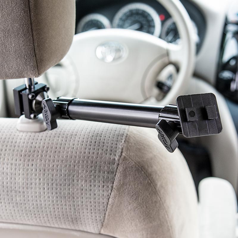 Arkon HMHD005 Heavy-Duty Headrest Mounting Pedestal with 10" Arm (sku 41184)
