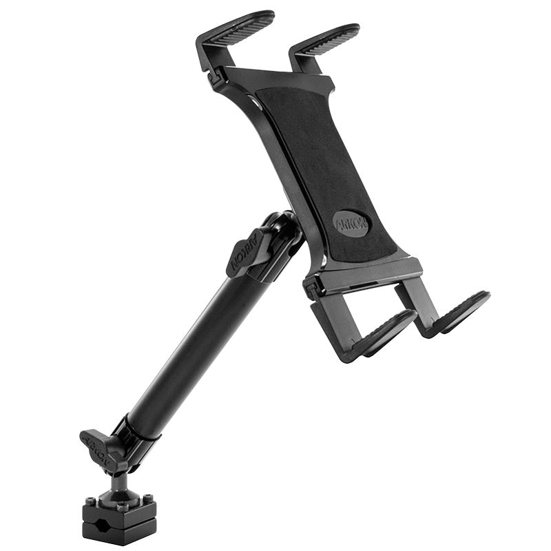 Arkon TABHM5 Heavy-Duty Tablet Headrest Mount with 10" Arm fits screen size 8.9'' to 12.9'' (sku 36705)
