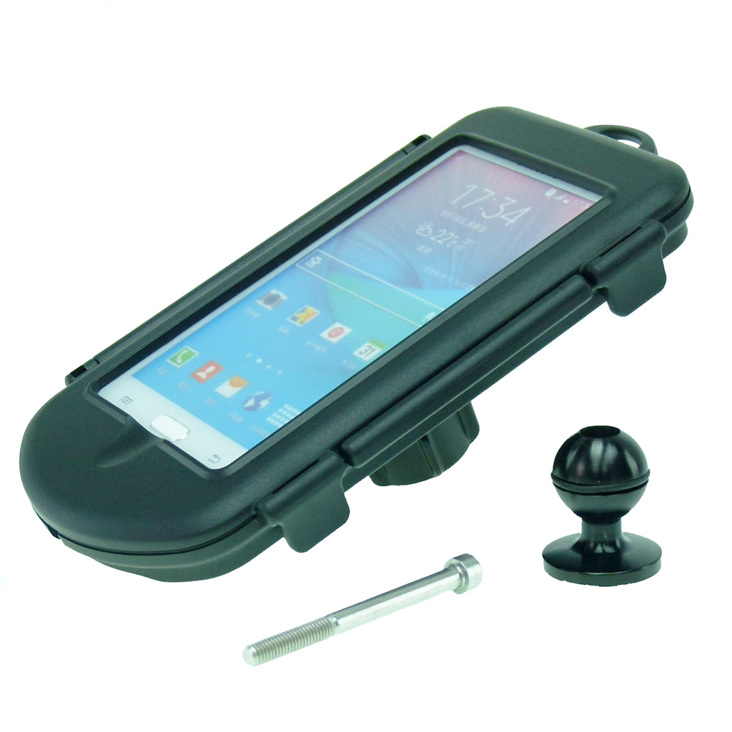 Bicycle Head Stem Mount with Water Resistant Hard Case for Samsung Galaxy Note 4 (sku 30324)