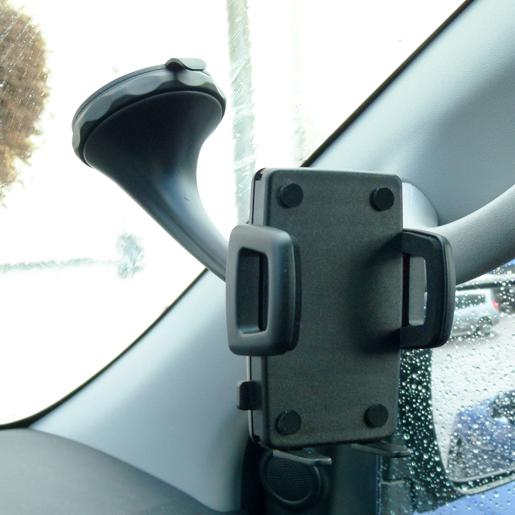 Twist and Lock Windscreen Mount with Adjustable Cradle for Samsung Galaxy A5 (sku 30346)