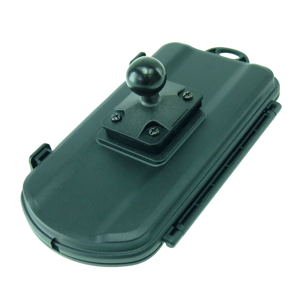 IPX4 Waterproof Hard Shell Case for Apple iPhone XS with 1" Ball Adapter fits RAM &amp; Ultimate Addons Motorcycle Mounts (sku 42671)
