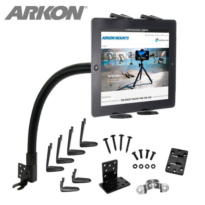 Arkon TAB-FSM Car or Truck Seat Rail or Floor Tablet Mount for iPad Air 2, iPad 4, 3, 2, Samsung Galaxy (sku 56044) - BuyBits Ltd UK