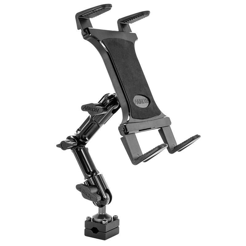 Arkon TABHM6 Heavy-Duty Tablet Headrest Mount with Multi-Angle 8" Arm for iPad Air 2, iPad Air, iPad 4, 3, 2 (37355)