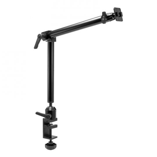 Arkon HD002 Heavy-Duty Clamp Mounting Pedestal with 22" Arm - Dual-T Compatible (sku 41198)