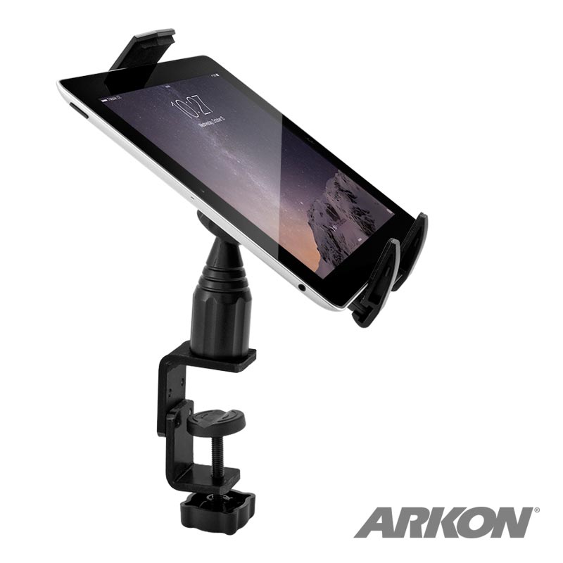 Arkon TABPB086 Heavy-Duty Table or Desk Tablet Clamp Mount with 4" Arm for iPad, iPad Pro (37350)