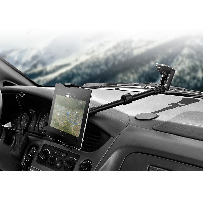 Arkon TABPB117 Long Arm Windshield Suction Tablet Mount for Apple iPad Air, iPad 4, 3, 2, Samsung Galaxy (37348)