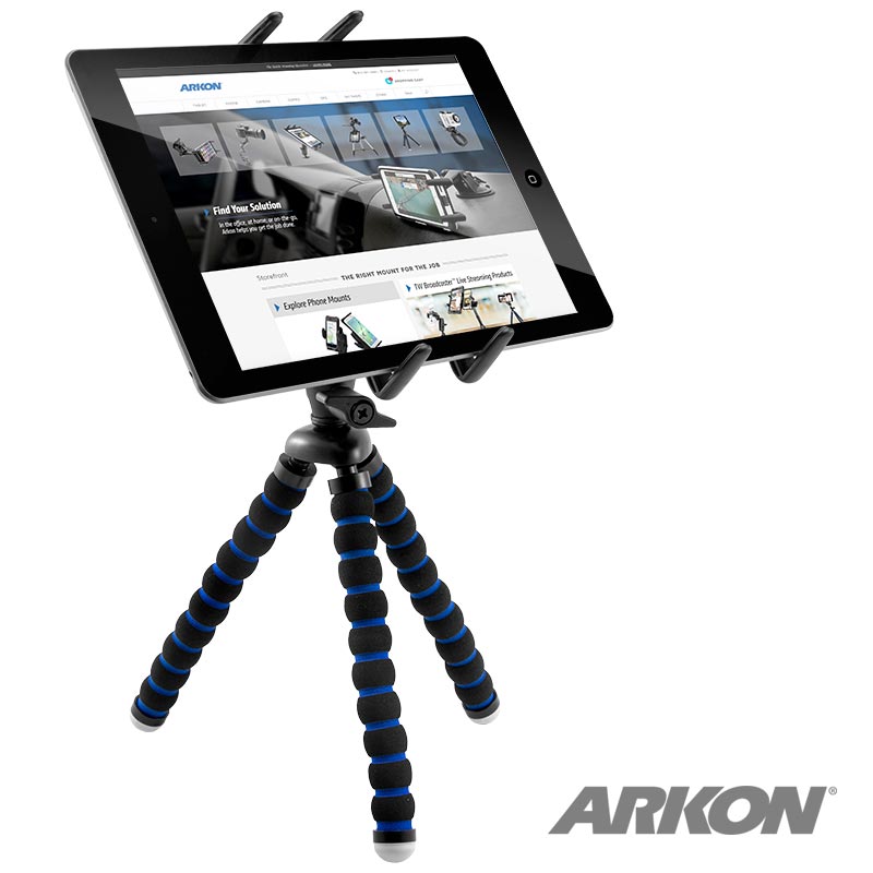 Arkon SM6TRIXL Tripod Mount for iPad Mini, iPhone X, 8, 7, 6S Plus, iPhone 8, 7 (sku 41071)