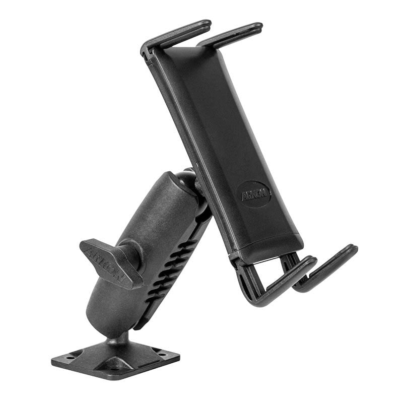 Arkon RM6AMPS2T Slim-Grip Ultra Drill-Base Phone Car Mount for iPhone X, 8, 7 Plus, Galaxy 7.0, 8.0 Tablets (sku 41063)