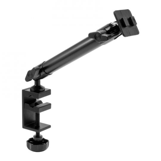 Arkon HD004 Heavy-Duty Clamp Mounting Pedestal with 10" Arm - Dual-T Compatible (sku 41195)