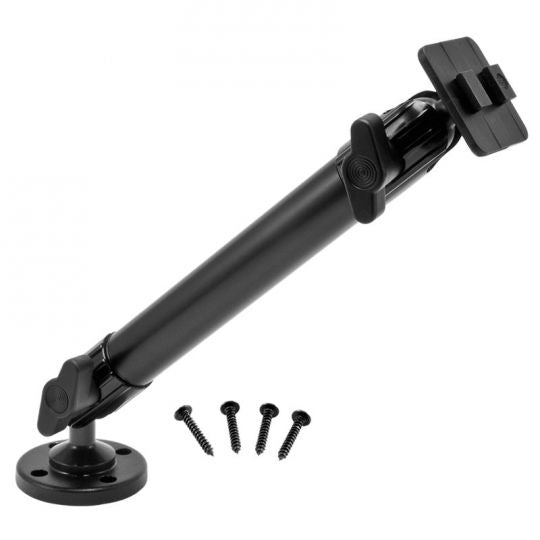 Arkon HD005 Heavy-Duty Drill-Base Mounting Pedestal with 10" Arm - Dual-T Compatible (sku 41189)
