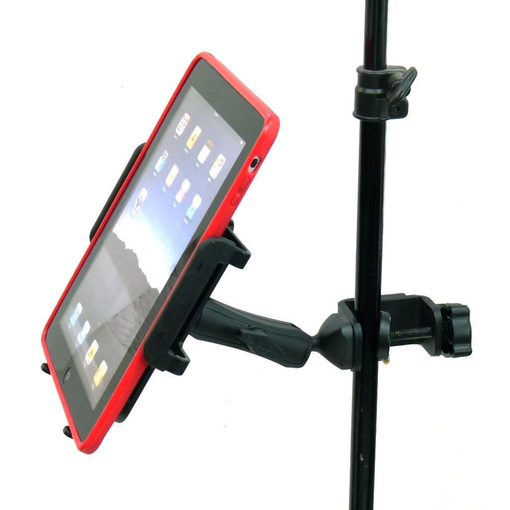Large Heavy Duty Adjustable C-Clamp Music Stand - Counter Top Mount for Apple iPad (sku 31842)