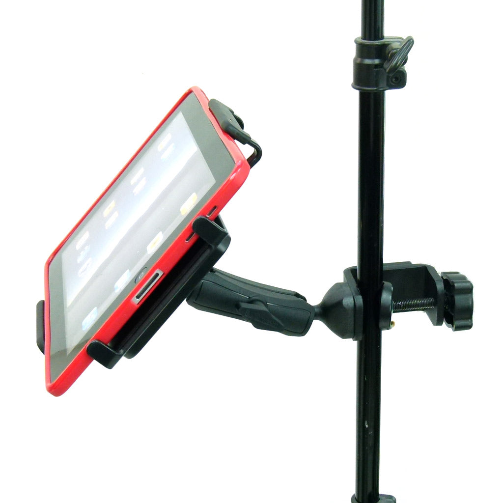 Large Heavy Duty Adjustable C-Clamp Music Stand - Counter Top Mount for Apple iPad (sku 31842)