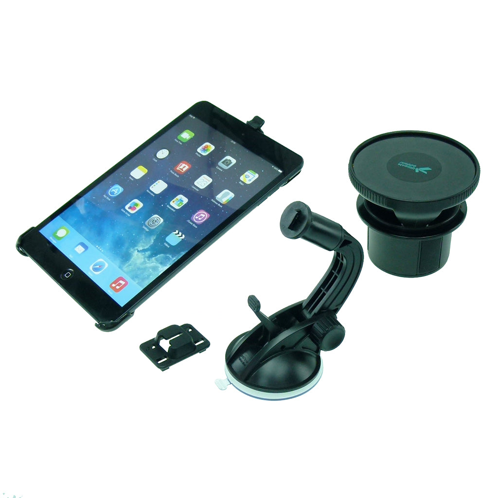 Dedicated iPad MINI Cup Holder Car Mount (sku 16078)