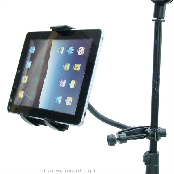 Quick Release 'Robi' Music Microphone Stand Tablet Holder for iPad (sku 20122)