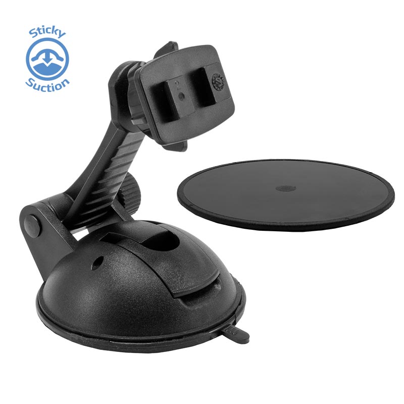 Arkon&amp;apos;s CM078WD-SBH Sticky Suction Car Windshield or Dash Mounting Pedestal - Dual-T Compatible (sku 41247)