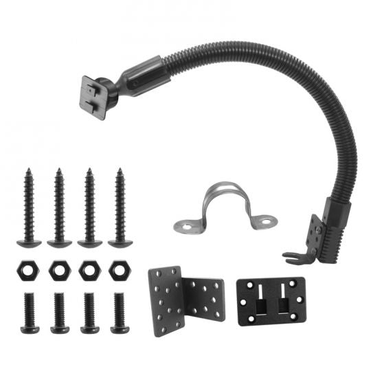 Arkon GN088-SBH Car or Truck Seat Rail Bolt or Floor Mount with 18" Gooseneck (sku 41207)