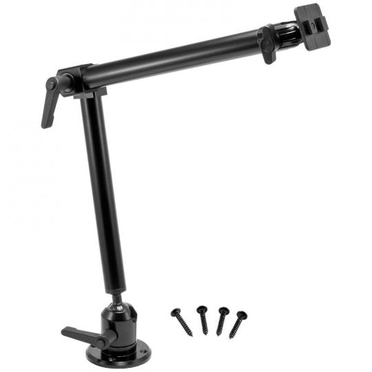 Arkon HD003 Heavy-Duty Drill-Base Mounting Pedestal with 22" Arm - Dual-T Compatible (sku 41196)