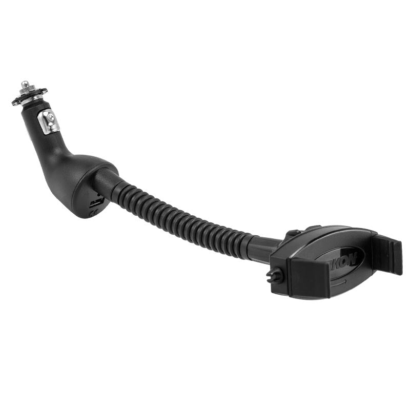 Arkon MG295 Mobile Grip 2 Lighter Socket iPhone Car Mount with USB Charger for iPhone X, 8, 7 Plus, 8, 7, 6S (sku 41174)