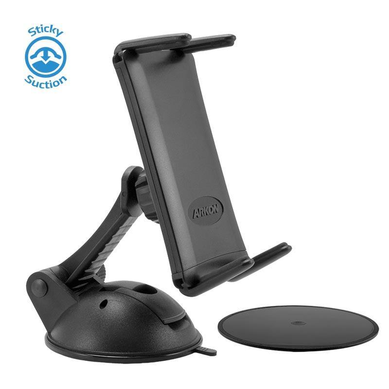 Arkon SM678 Slim-Grip Ultra Sticky Suction Windshield or Dash Phone Car Mount for iPhone, Galaxy Tablets (sku 56061) - BuyBits Ltd UK