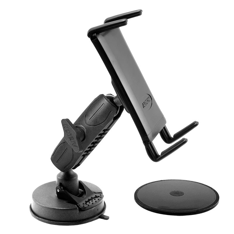 Arkon RM60802T Slim-Grip Ultra Windshield Mount for iPhone X, 8, 7 Plus, Galaxy 7.0, 8.0 Tablets (sku 41163)