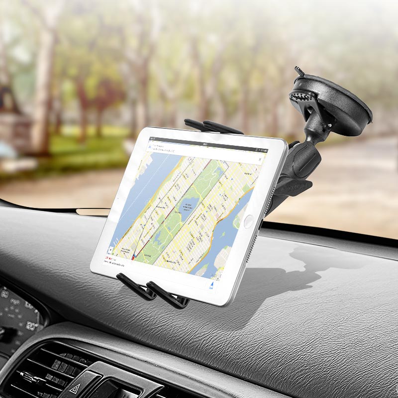 Arkon RM60802T Slim-Grip Ultra Windshield Mount for iPhone X, 8, 7 Plus, Galaxy 7.0, 8.0 Tablets (sku 41163)