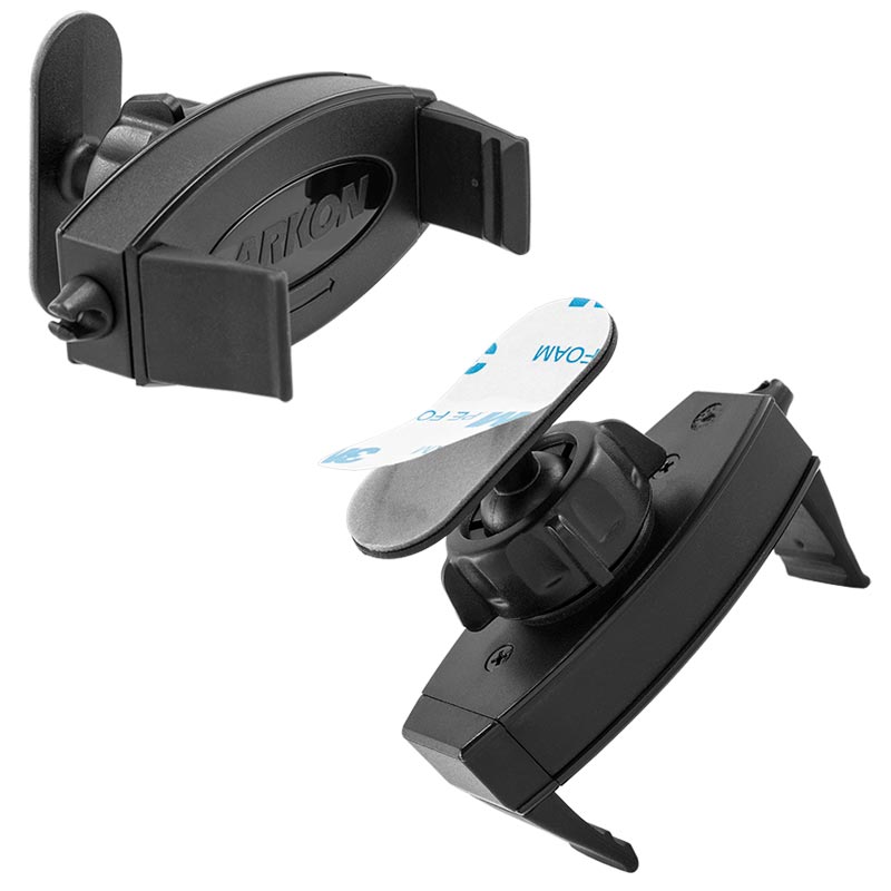 Arkon MG210 Mobile Grip 2 Adhesive iPhone Car Mount for iPhone X, 8, 7, 6S Plus, 8, 7, 6S, Galaxy S8, S7 (sku 41175)
