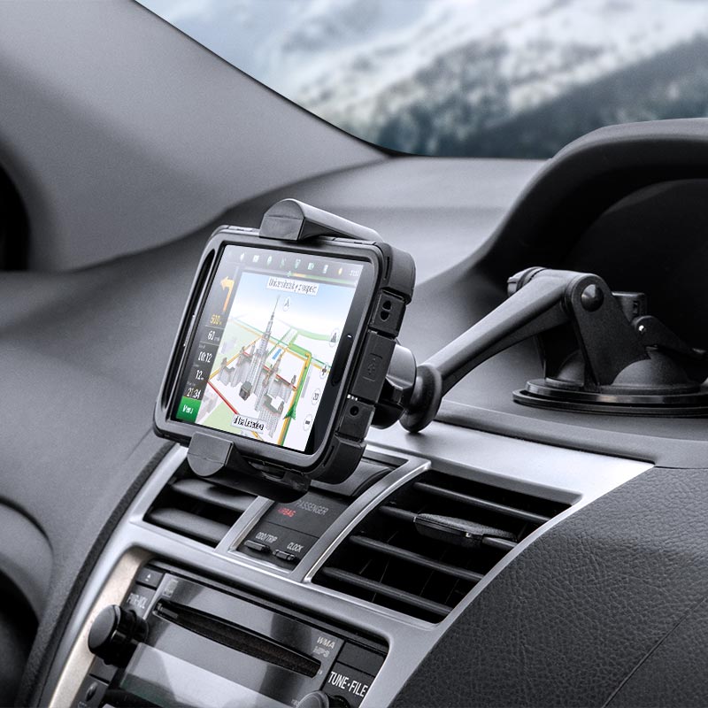 Arkon&amp;apos;s XL179 RoadVise XL Car Dash or Windshield Mount Holder for iPhone 7, 6S Plus, Galaxy S7, Note 5 (sku 41266)