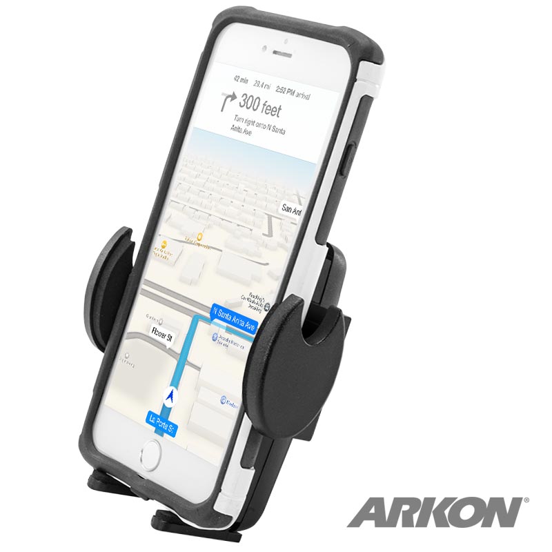 Arkon SM040-2 Mega Grip Universal Smartphone Holder for iPhone X, 8, 7, 6S Plus, 8, 7, 6S, Galaxy Note 8, 5, S8 (sku 41150)