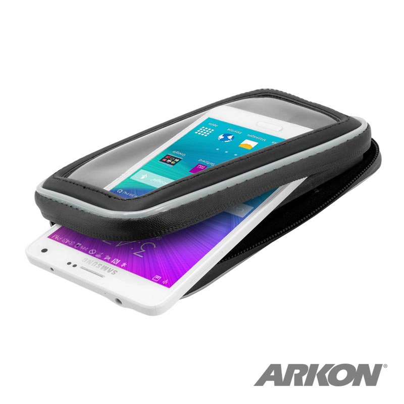 Arkon WPCS5-SM Water-Resistant Phone Holder for iPhone 6S, 6 Plus, 6S, 6, Galaxy Note 5, 4, S7, S6  (37215)