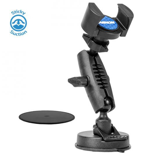 RM179 ARKON TW Broadcaster Single Phone Desk or Table Sticky Suction Mount (sku 32997)