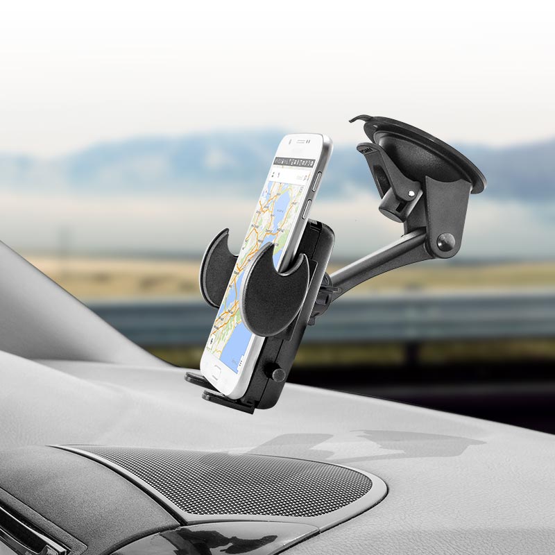 Arkon SM479 Mega Grip Sticky Suction Windshield or Dash Phone Car Holder Mount for iPhone X, 8 7, 6S Plus (sku 41143)