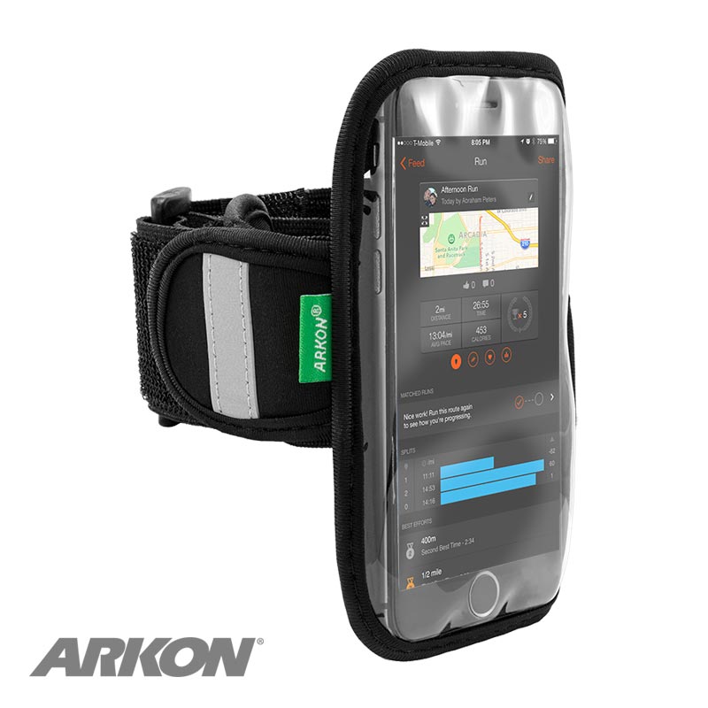 Arkon XXL-ARMBAND Phone Armband for iPhone 6, iPhone 5 with Case, Samsung Galaxy S3, Motorola Moto X (37212)