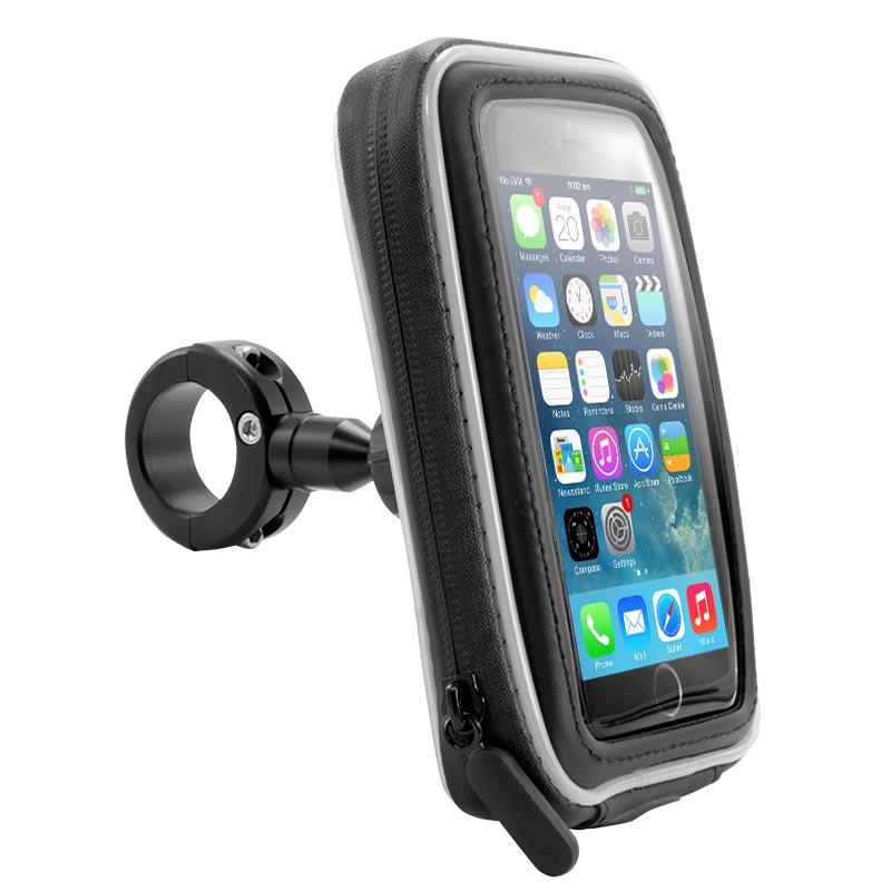 Arkon MC2B5WPCS BLACK Motorcycle Handlebar Mount fits Samsung Galaxy S20 (sku 51705) - BuyBits Ltd UK