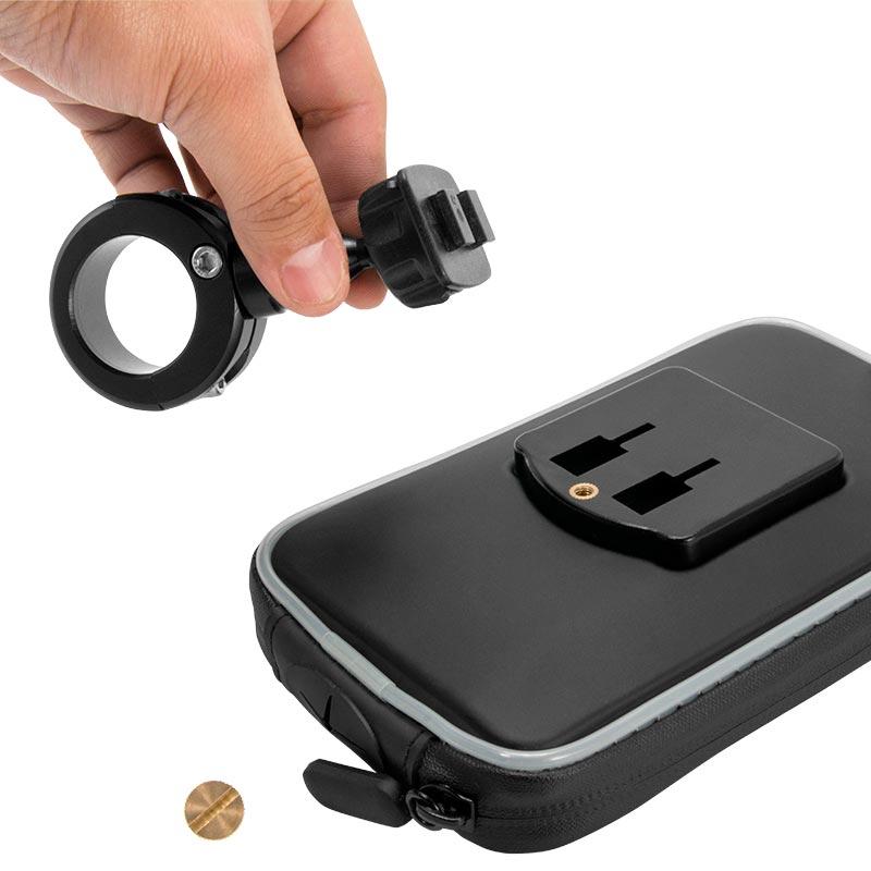 Arkon MC2B5WPCS BLACK Motorcycle Handlebar Mount fits Samsung Galaxy Note 10 Lite (sku 50811) - BuyBits Ltd UK