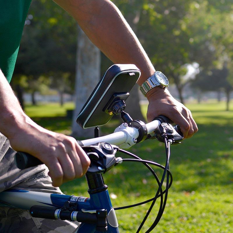 Arkon MC2B5WPCS BLACK Motorcycle Handlebar Mount fits Samsung Galaxy Note 10 Lite (sku 50811) - BuyBits Ltd UK