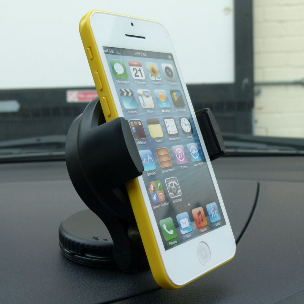 Compact Multisurface Phone Holder Mount for iPhone 5C (sku 20170)